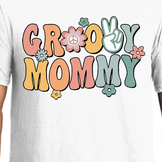 Groovy Mommy Retro Mom Matching Family Pajama Set