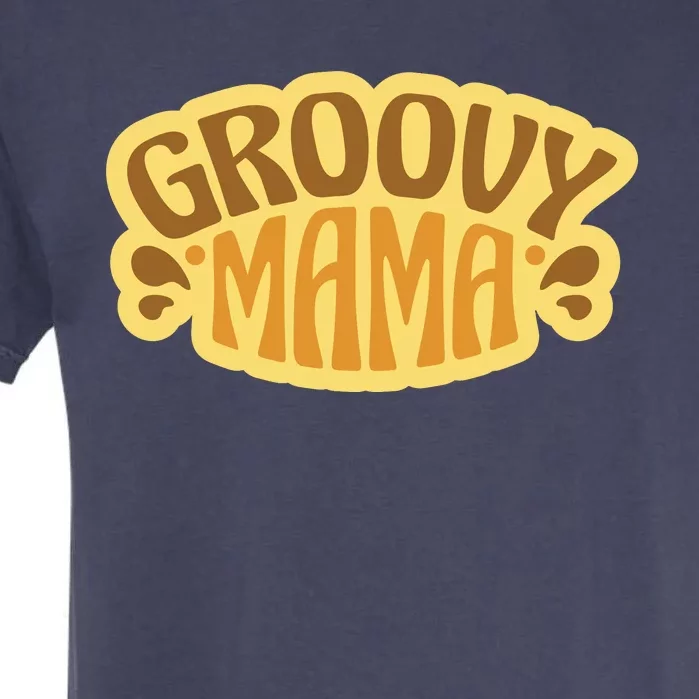 Groovy Mama Retro Garment-Dyed Heavyweight T-Shirt