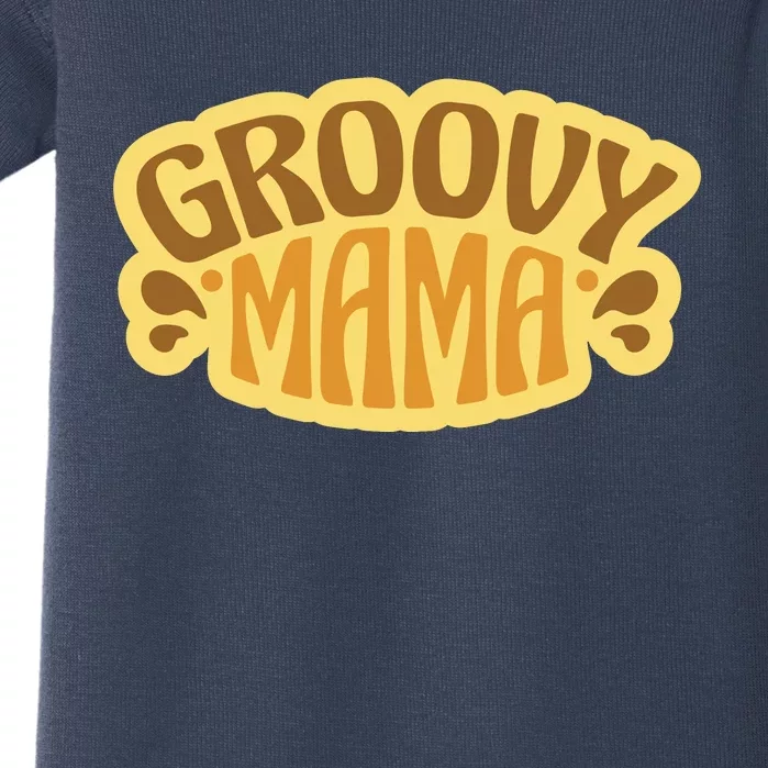 Groovy Mama Retro Baby Bodysuit