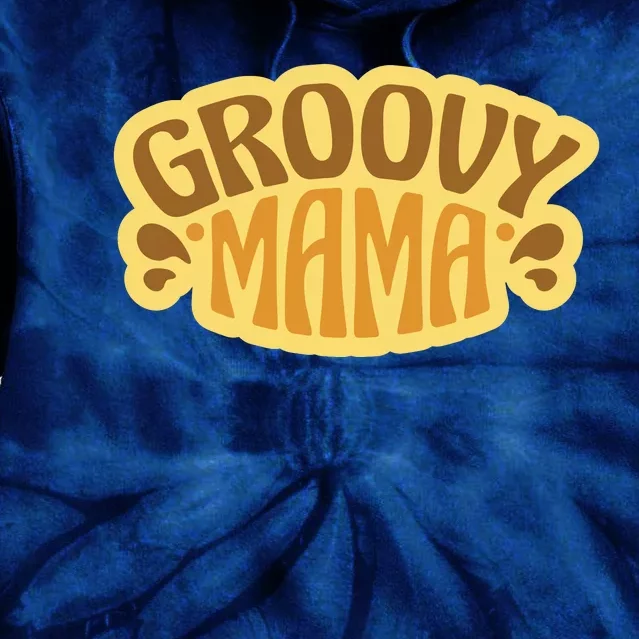 Groovy Mama Retro Tie Dye Hoodie