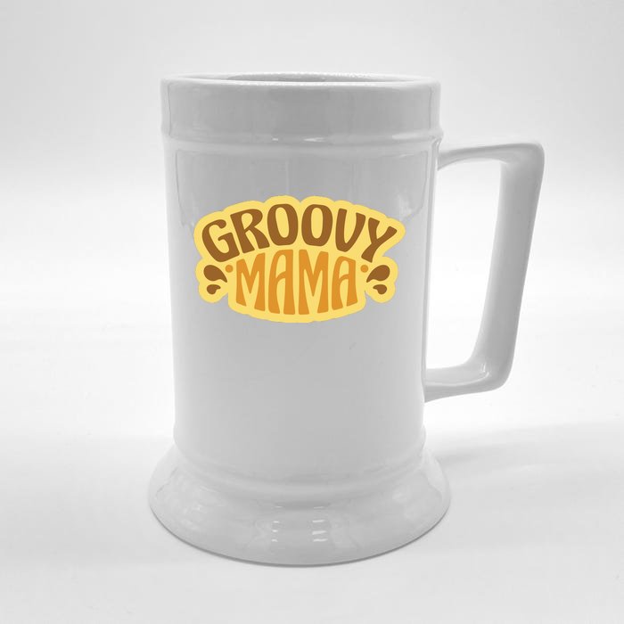 Groovy Mama Retro Front & Back Beer Stein