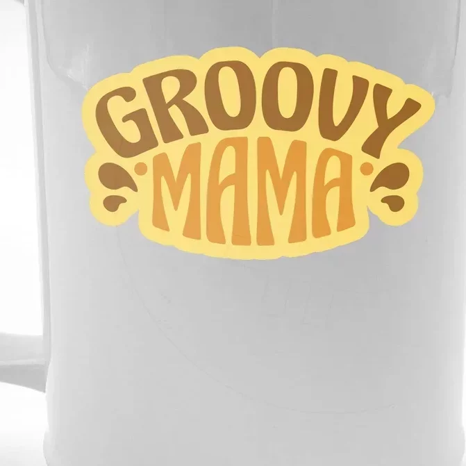 Groovy Mama Retro Front & Back Beer Stein