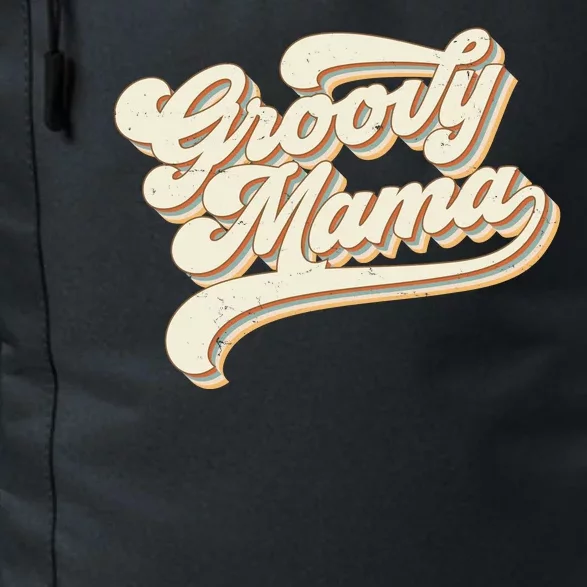 Groovy Mama Retro Cute Gift Daily Commute Backpack