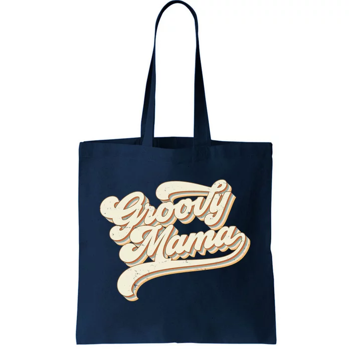 Groovy Mama Retro Cute Gift Tote Bag