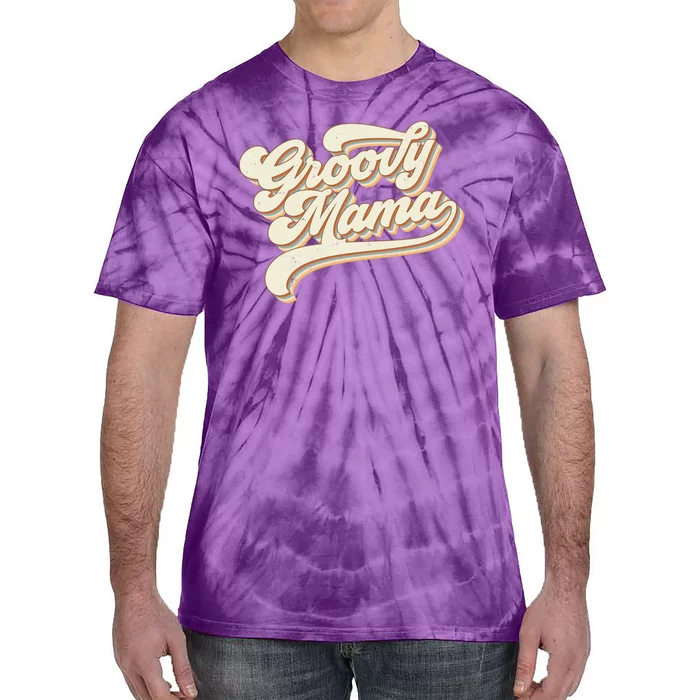 Groovy Mama Retro Cute Gift Tie-Dye T-Shirt