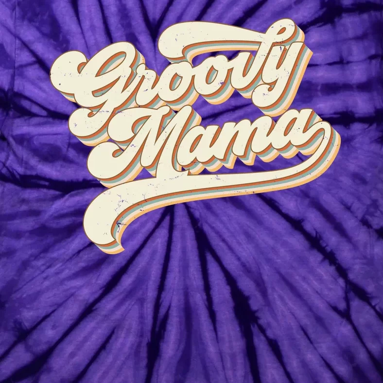 Groovy Mama Retro Cute Gift Tie-Dye T-Shirt