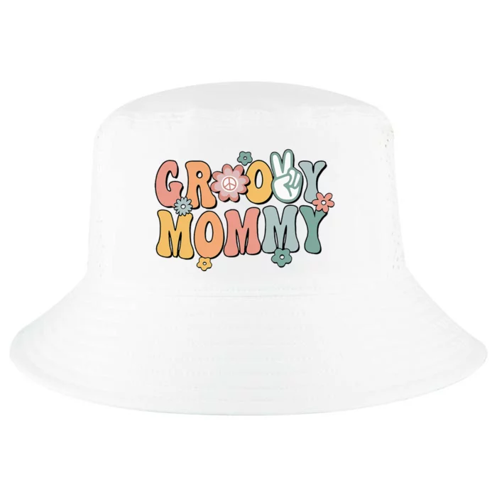 Groovy Mommy Retro Mom Matching Family Cool Comfort Performance Bucket Hat