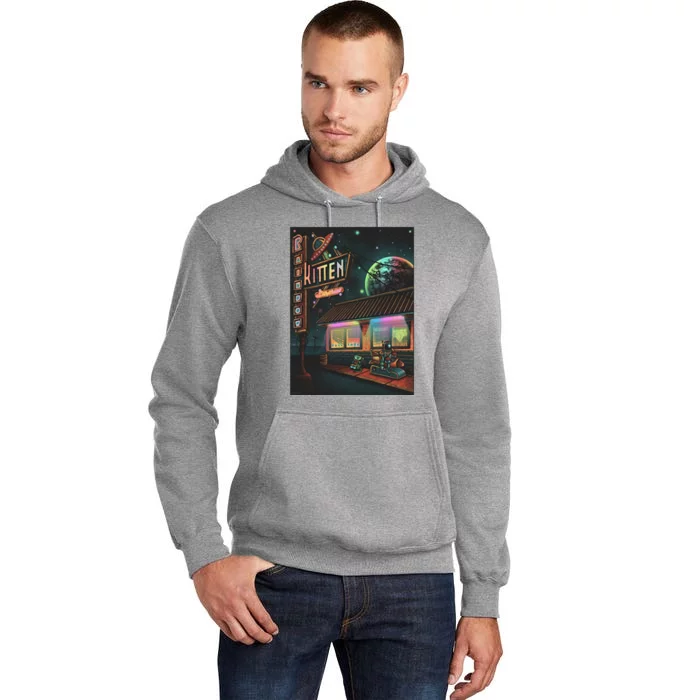 Good Music Rainbow Kitten Surprise Tall Hoodie