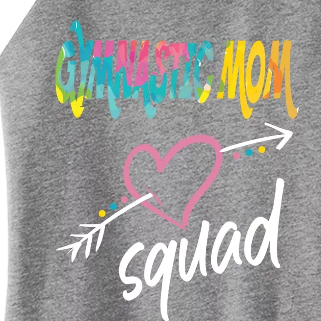 Gymnastic Mom Squad Gymnast Mom Great Gift Women’s Perfect Tri Rocker Tank