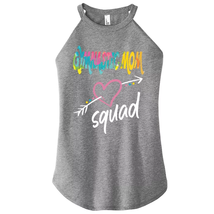 Gymnastic Mom Squad Gymnast Mom Great Gift Women’s Perfect Tri Rocker Tank