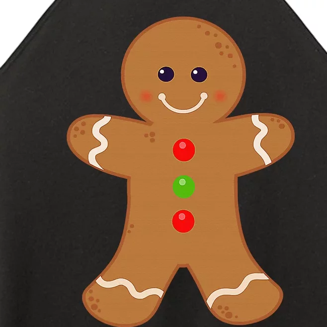 Gingerbread Man Shirt Christmas Cookie Baking Holiday Women’s Perfect Tri Rocker Tank