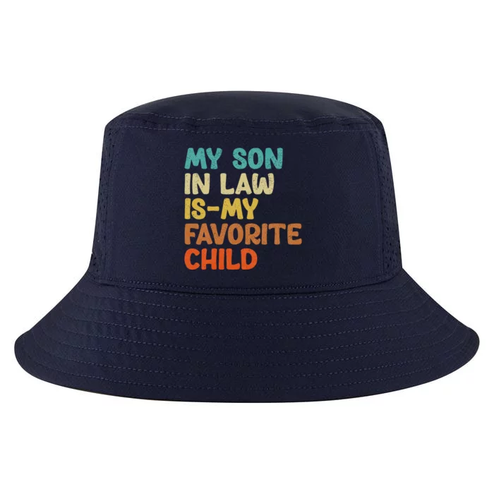 Groovy My Son In Law Is My Favorite Child Son In Law Funny Cool Comfort Performance Bucket Hat