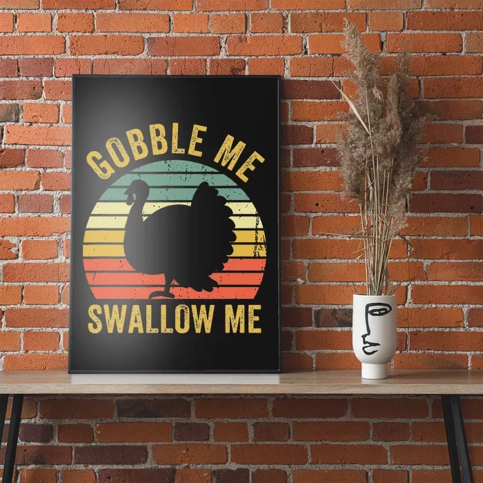 Gobble Me Swallow Thanksgiving Feast Poster