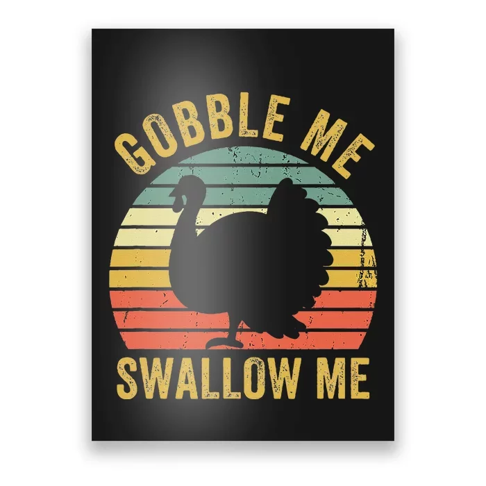 Gobble Me Swallow Thanksgiving Feast Poster