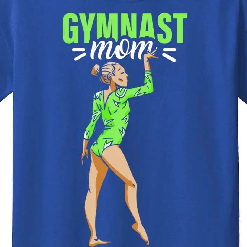 Gymnast Mom Sports Gymnastics Gymnasts Lover Mother Mommy Cute Gift Kids T-Shirt