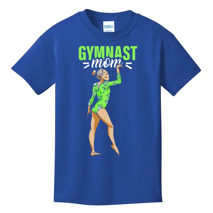 Gymnast Mom Sports Gymnastics Gymnasts Lover Mother Mommy Cute Gift Kids T-Shirt