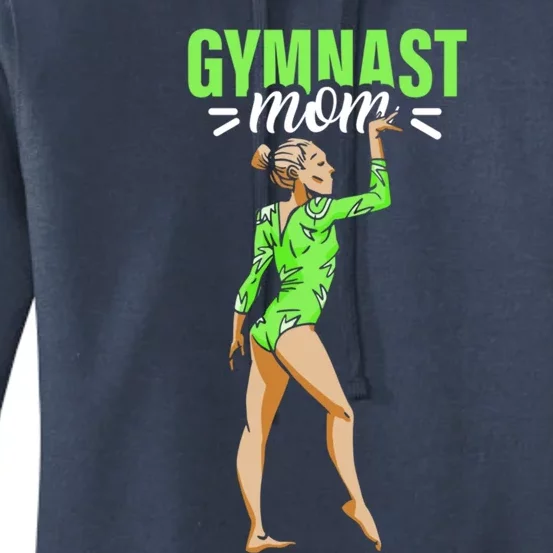 Gymnast Mom Sports Gymnastics Gymnasts Lover Mother Mommy Cute Gift Women's Pullover Hoodie