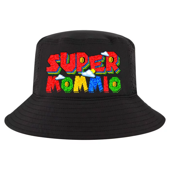 Gamer Mommio Super Mom Mother's Day Funny Gift Cool Comfort Performance Bucket Hat