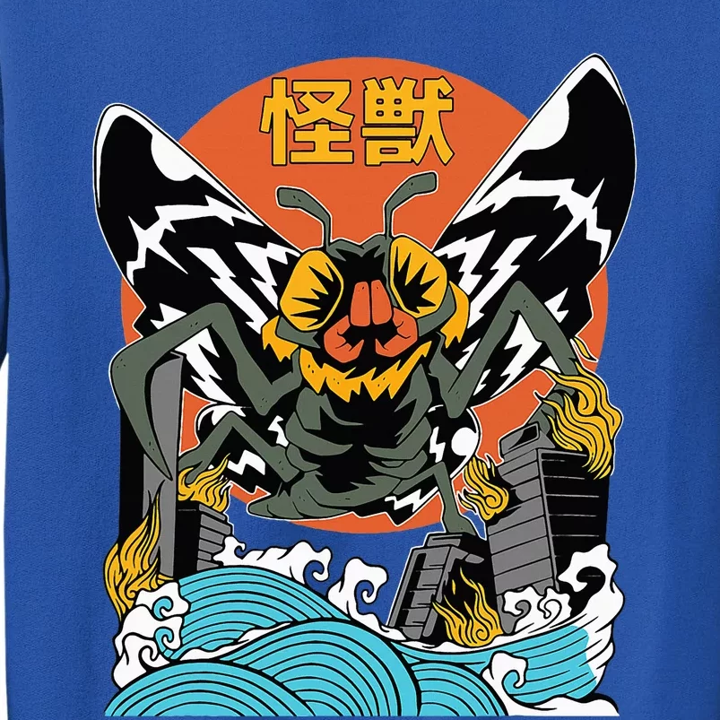 Giant Moth Sunset Japanese Tall Sweatshirt