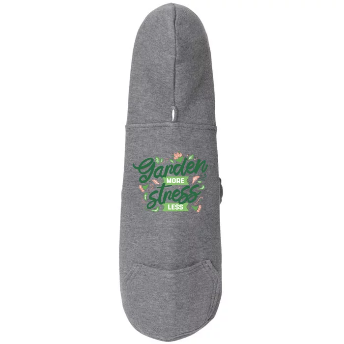 Garden More Stress Less Doggie 3-End Fleece Hoodie