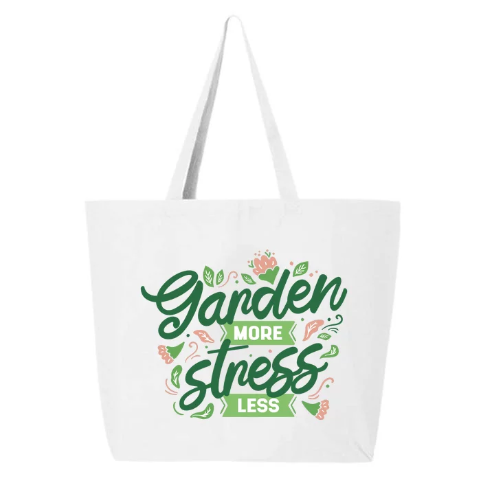 Garden More Stress Less 25L Jumbo Tote