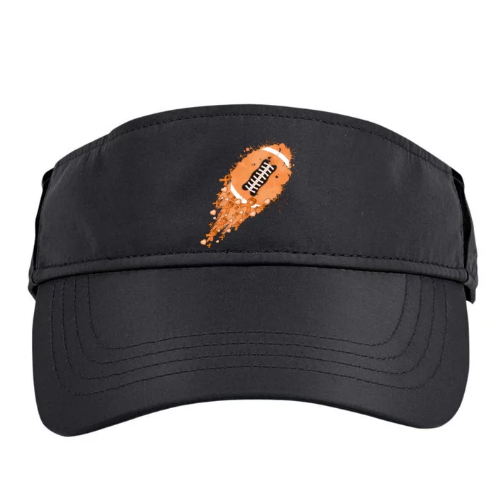 Gameday Multiple Sclerosis Awareness America Football Lover Support Adult Drive Performance Visor