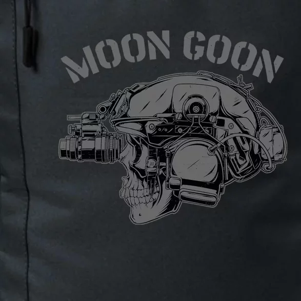 GOON MOON Skull Helmet NVGs Graphic Military 'S Daily Commute Backpack