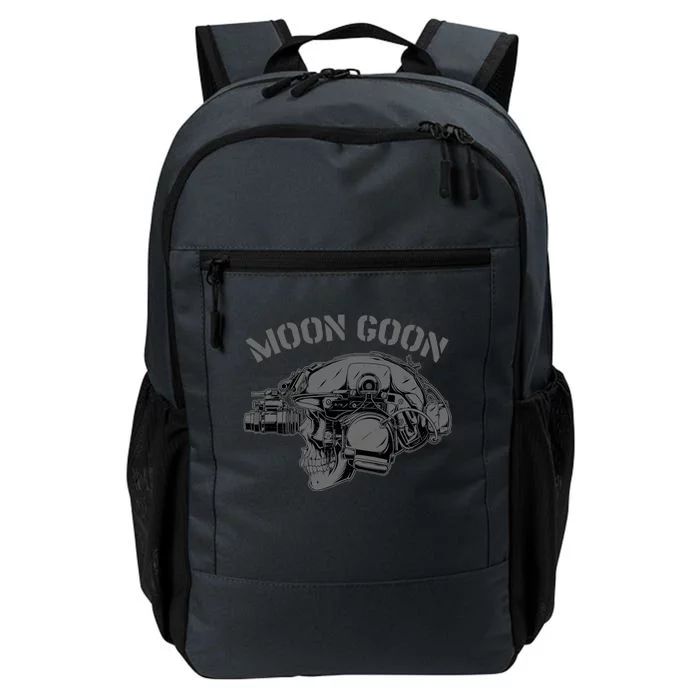 GOON MOON Skull Helmet NVGs Graphic Military 'S Daily Commute Backpack