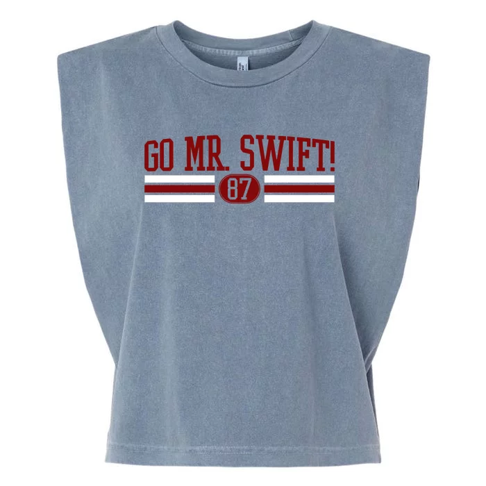 Go Mr Swift Kansas Football Garment-Dyed Women's Muscle Tee