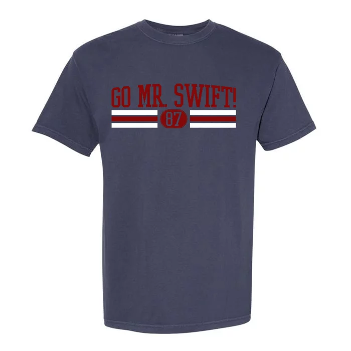 Go Mr Swift Kansas Football Garment-Dyed Heavyweight T-Shirt