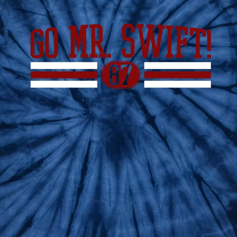 Go Mr Swift Kansas Football Tie-Dye T-Shirt