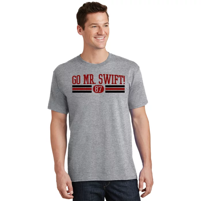 Go Mr Swift Kansas Football T-Shirt