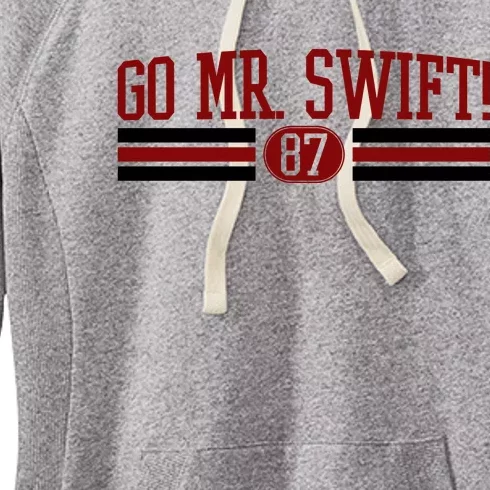 Go Mr Swift Kansas Football Women's Fleece Hoodie