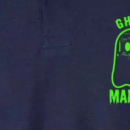 Ghost Malone Spooky Halloween Softstyle Adult Sport Polo