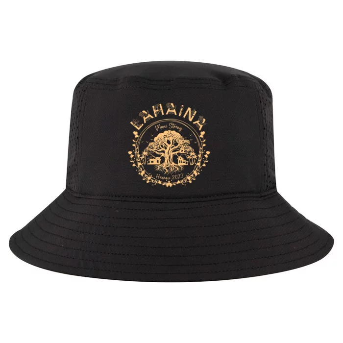 Golden Maui Strong Lahaina Strong Banyan Tree Cool Comfort Performance Bucket Hat