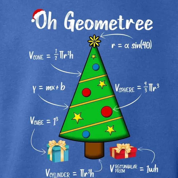 Geometry Math Science Teacher Christmas Oh Geometree Great Gift Toddler Hoodie