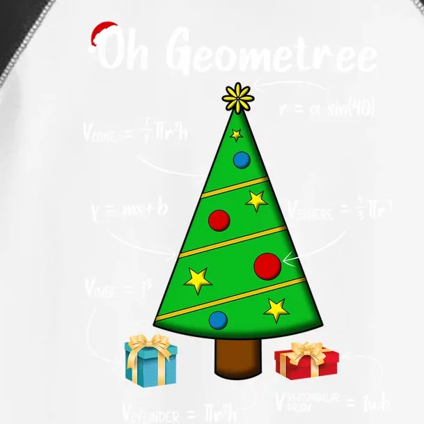 Geometry Math Science Teacher Christmas Oh Geometree Great Gift Toddler Fine Jersey T-Shirt