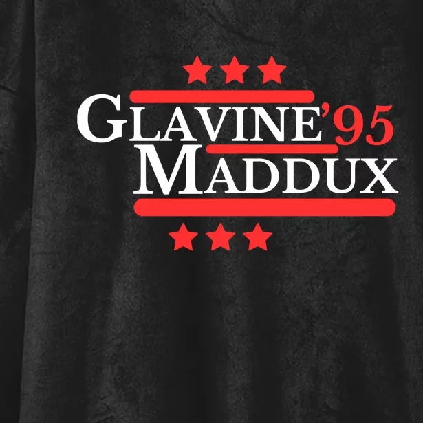 Glavine Maddux Star 95 Hooded Wearable Blanket