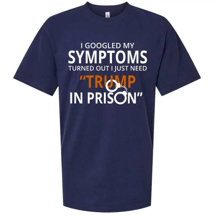 Googled My Symptoms Need Trump In Prison Sueded Cloud Jersey T-Shirt