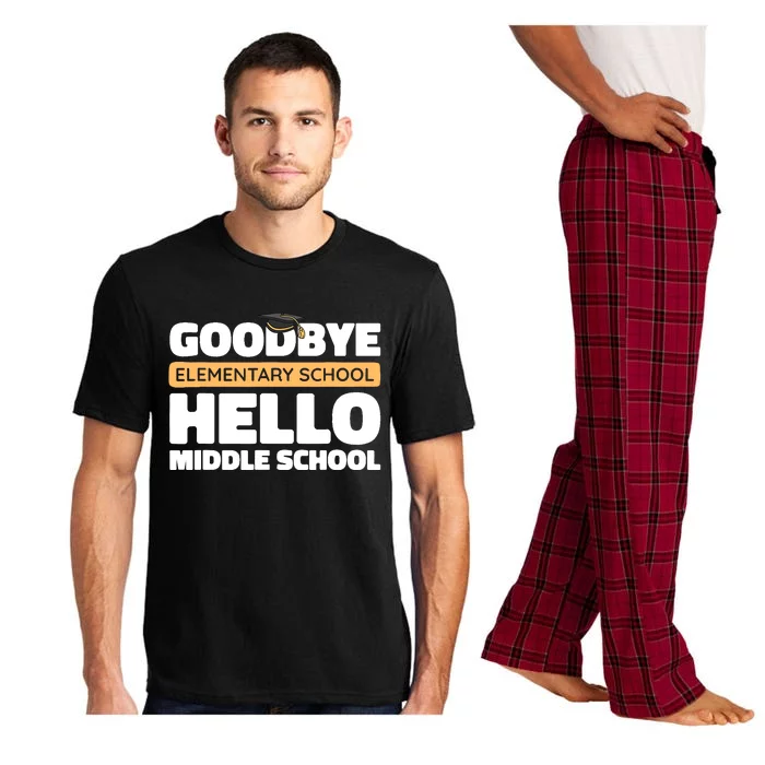 Goodbye Middle School Hello High School 8th Grade Graduation Pajama Set