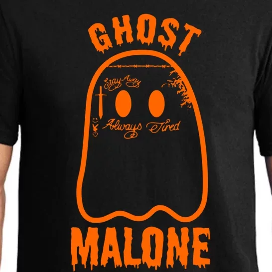 Ghost Malone Spooky Halloween Pajama Set