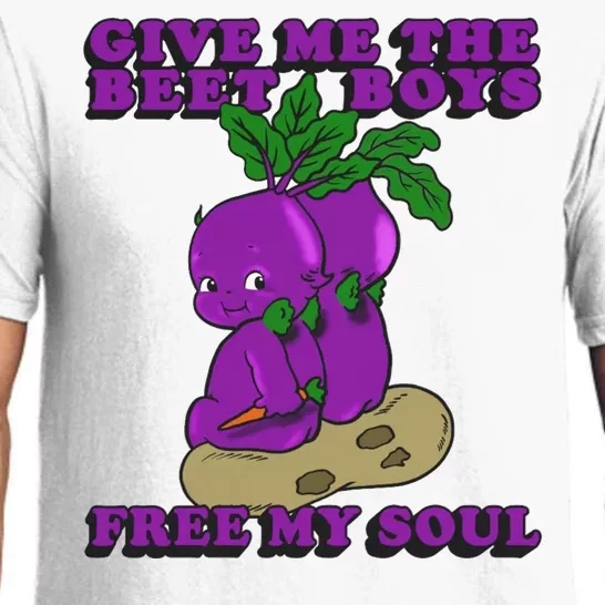 Give Me The Beet Boy And Free My Soul Pajama Set