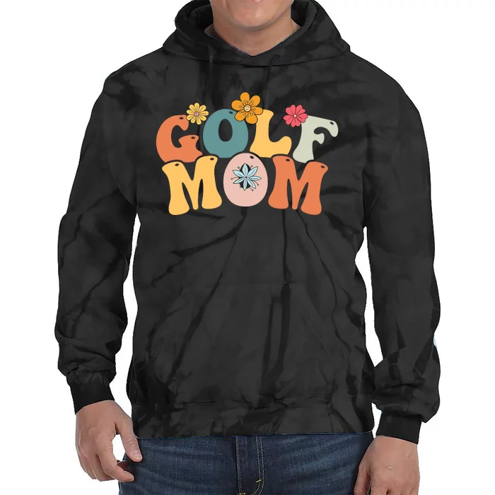 Golf Mom Tees Tie Dye Hoodie