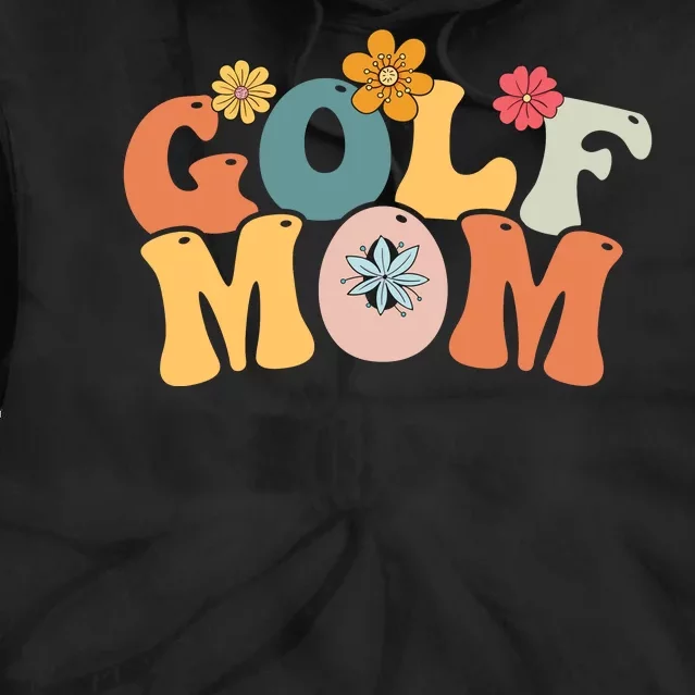 Golf Mom Tees Tie Dye Hoodie