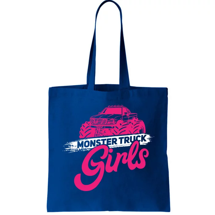 Girls Monster Truck Gift Motor Sports Big Trucks Gift Tote Bag