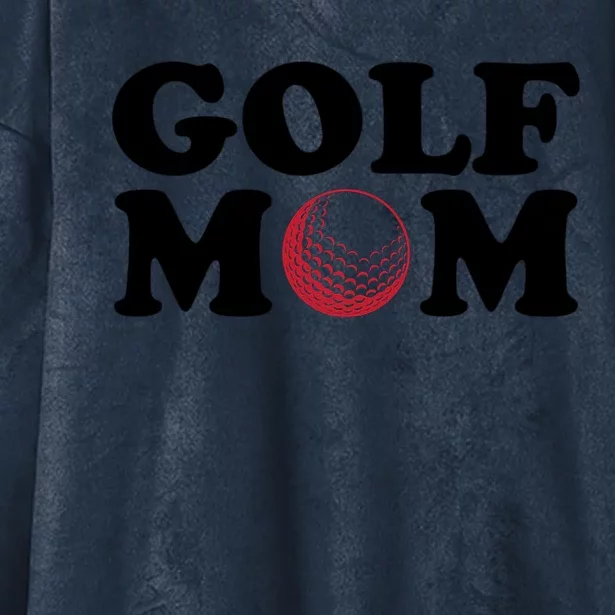 Golf Mom TShirtGolf Mom , Sunflower Shirt Carefree Hooded Wearable Blanket