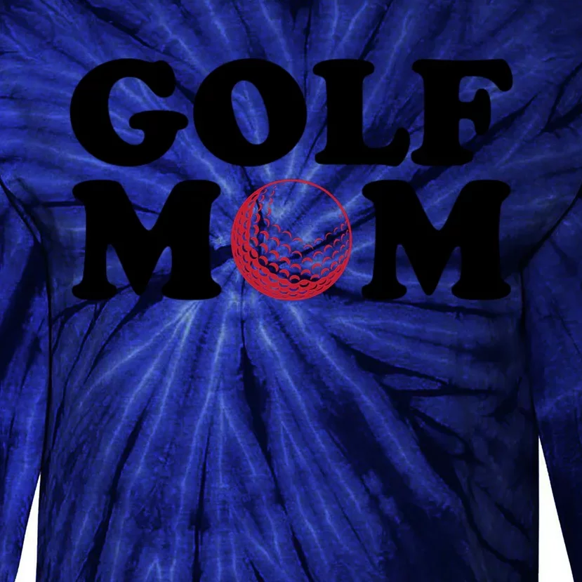 Golf Mom TShirtGolf Mom , Sunflower Shirt Carefree Tie-Dye Long Sleeve Shirt