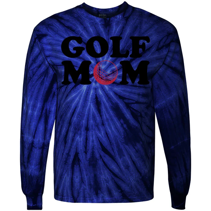 Golf Mom TShirtGolf Mom , Sunflower Shirt Carefree Tie-Dye Long Sleeve Shirt