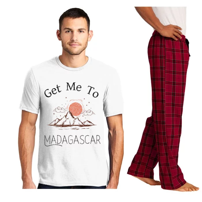 Get Me To Madagascar Vintage Vacation Pajama Set