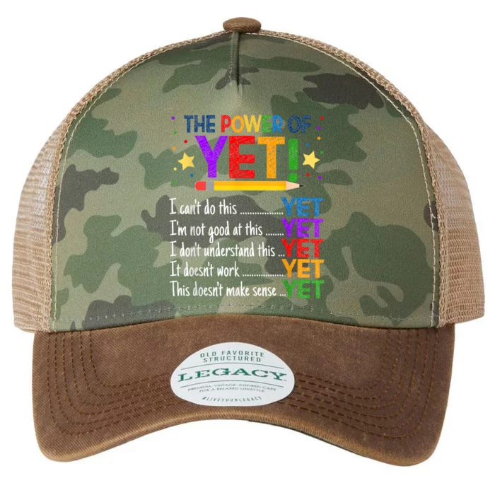 Growth Mindset Teacher Kindness Power Of Yet Inspirational Legacy Tie Dye Trucker Hat